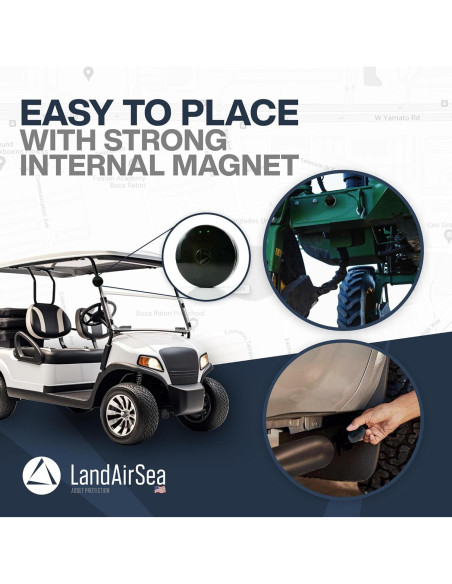 Rastreador GPS LandAirSea 54 - Impermeable y magnético Rastreador GPS LandAirSea 54 - Impermeable y magnético