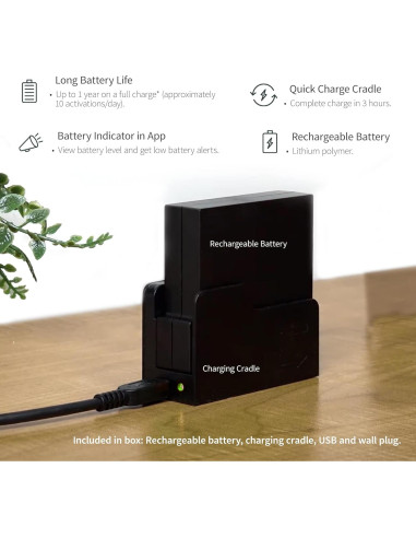 Cerradura Inteligente Barrington Array by Hampton WiFi Niquel