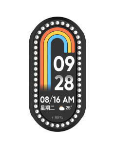 Funda Protectora AWADUO para Xiaomi Band 8 - Negro 2