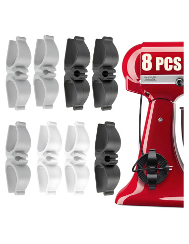 Organizador de Cables LANCORD 8 Piezas para Electrodomésticos