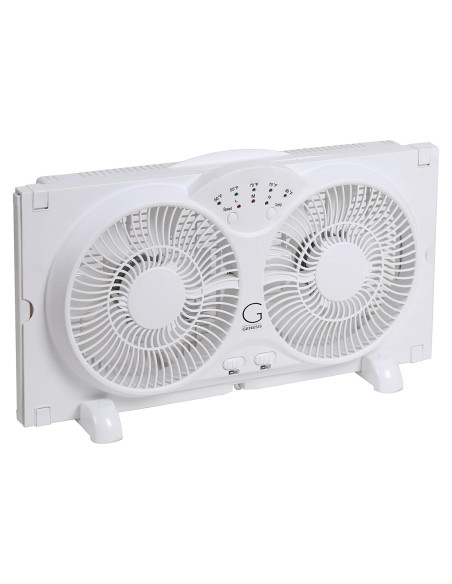 Ventilador de Ventana Genesis A1WINDOWFAN, 9" con Termostato y LED Ventilador de Ventana Genesis A1WINDOWFAN, 9" con Termostato y LED