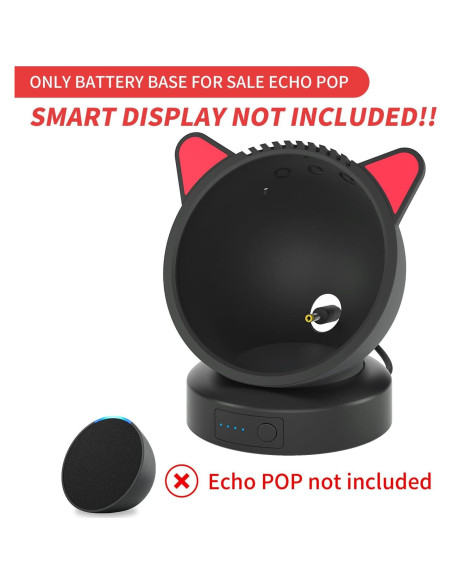 Base de Batería Portátil Liboer para Echo Pop y Xiaodu Base de Batería Portátil Liboer para Echo Pop y Xiaodu