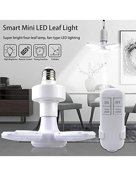 Bombilla LED E27 TKUS 28W con Control Remoto y Temporizador Bombilla LED E27 TKUS 28W con Control Remoto y Temporizador