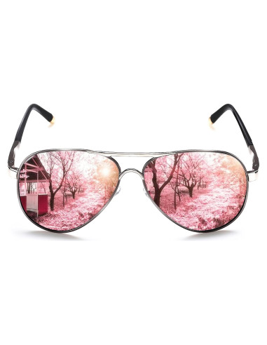Gafas de Sol Aviador ROCKNIGHT Polarizadas UV400 58mm