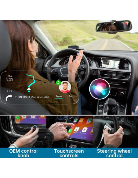 Adaptador CarPlay Inalámbrico FTTMWTAG - Compatible con iPhone Adaptador CarPlay Inalámbrico FTTMWTAG - Compatible con iPhone