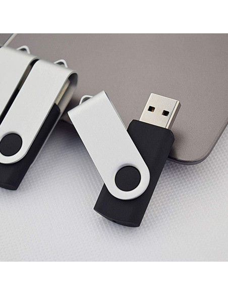 Paquete de 5 Unidades Flash USB 64GB Aiibe Multicolor Paquete de 5 Unidades Flash USB 64GB Aiibe Multicolor