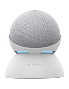 Base de Batería Mission para Echo Dot 4ta y 5ta Gen. Blanca 2