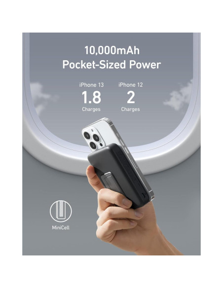 Anker 633 Cargador Portátil Magnético 10,000mAh Inalámbrico Anker 633 Cargador Portátil Magnético 10,000mAh Inalámbrico