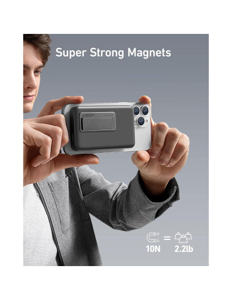 Anker 633 Cargador Portátil Magnético 10,000mAh Inalámbrico Anker 633 Cargador Portátil Magnético 10,000mAh Inalámbrico