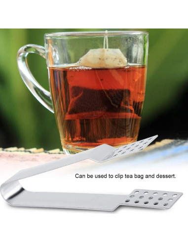 Exprimidor de Bolsitas de Té Pssopp de Acero Inoxidable 13.5CM