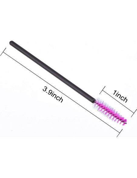 200 Cepillos Desechables para Pestañas GoWorth - 9.8 cm 200 Cepillos Desechables para Pestañas GoWorth - 9.8 cm