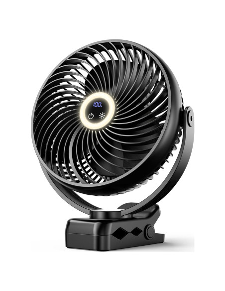 Ventilador Portátil Koonie WH501 10000mAh con Linterna LED Ventilador Portátil Koonie WH501 10000mAh con Linterna LED