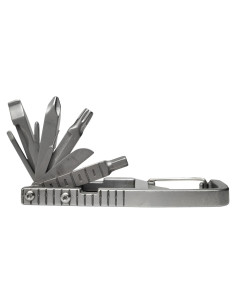 Multiherramienta Carabiner PELZ 12 en 1 Acero Inoxidable