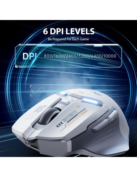 Ratón Gaming INPHIC IN9 Inalámbrico 10000 DPI RGB Ratón Gaming INPHIC IN9 Inalámbrico 10000 DPI RGB