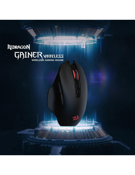 Redragon M656 Ratón Inalámbrico para Juegos 4000 DPI Rosa Redragon M656 Ratón Inalámbrico para Juegos 4000 DPI Rosa