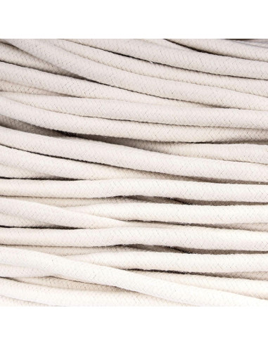 Cuerda de Algodón Natural HOZEON 0.96 cm x 50 m Resistente