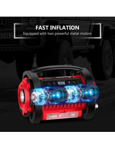 Compresor de Aire Portátil AVID POWER AC/DC 12V/110V, 30 LPM 2