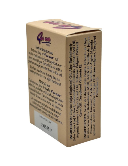 Aceite Aumentador de Pestañas Prosa 6.7x4.7x2.4cm 50g Aceite Aumentador de Pestañas Prosa 6.7x4.7x2.4cm 50g