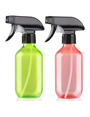 Botellas de Spray Bynccea 300 ml - 2 Paquetes Rojo y Verde