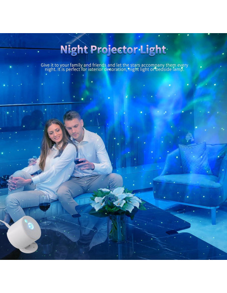 Proyector de Estrellas LED SHENZHEN SA203G con Control Remoto Proyector de Estrellas LED SHENZHEN SA203G con Control Remoto