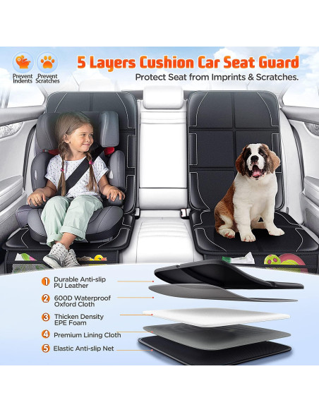 Protector de Asiento de Coche Gimars XL Impermeable 600D Protector de Asiento de Coche Gimars XL Impermeable 600D