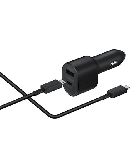 Cargador de coche Samsung EP-L5300 Doble USB-C y USB-A 60W Cargador de coche Samsung EP-L5300 Doble USB-C y USB-A 60W