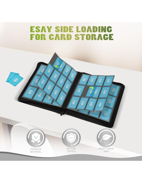 Carpeta TCGUARD 12 Bolsillos para Tarjetas Coleccionables Carpeta TCGUARD 12 Bolsillos para Tarjetas Coleccionables