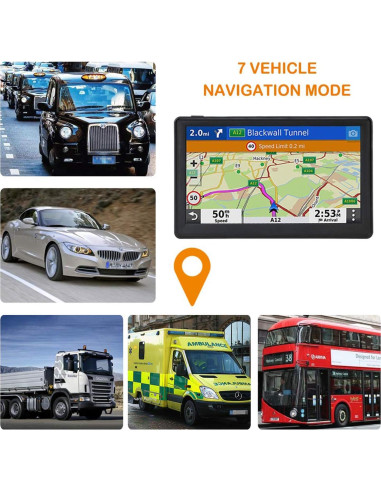 Navegador GPS OHREX N700 7" para Camiones y RV con Mapas 2025