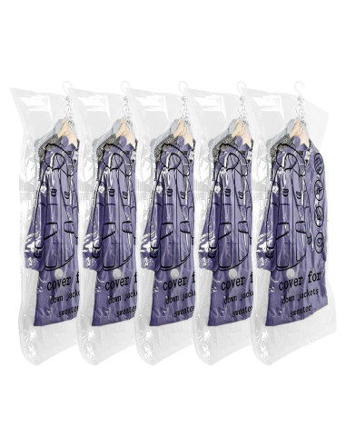 Bolsas de Almacenamiento al Vacío MILEBAS 5 Pack 110x70cm