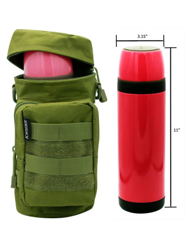 Soporte para Botella de Agua KWNRAOR Táctico Verde Militar