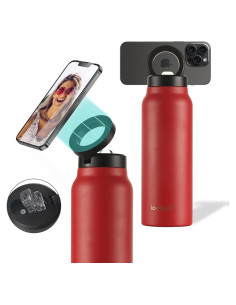 Botella de Agua Aislada Iontech 24oz con Soporte Magnético