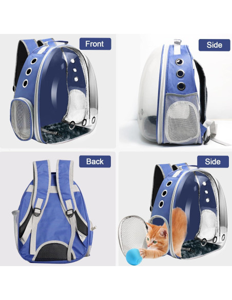 Mochila Transportadora Goxeon para Gatos Azul 31x29x42 cm Mochila Transportadora Goxeon para Gatos Azul 31x29x42 cm