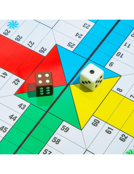 Juego de Mesa Plegable Magnético Ludo - 24.8 cm - 2 a 4 Jugadores Juego de Mesa Plegable Magnético Ludo - 24.8 cm - 2 a 4 Jugadores
