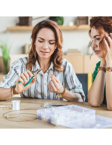 Juego de 2 Pinzas para Hacer Joyas Mudder 6 en 1 DIY Juego de 2 Pinzas para Hacer Joyas Mudder 6 en 1 DIY