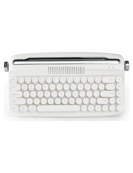 Teclado Inalámbrico YUNZII B307 Retro Estilo Máquina de Escribir Teclado Inalámbrico YUNZII B307 Retro Estilo Máquina de Escribir