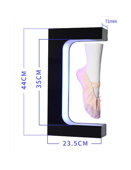 Soporte de Exhibición Magnético GUSGL 44cm Rotativo LED Soporte de Exhibición Magnético GUSGL 44cm Rotativo LED