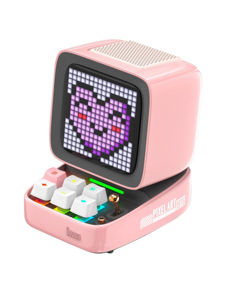 Divoom Ditoo Altavoz Bluetooth Retro 10W Rosa LED 16x16 Divoom Ditoo Altavoz Bluetooth Retro 10W Rosa LED 16x16