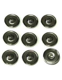 Bandeja Redonda Plana de Botón a Presión Todo en UNO 50pcs