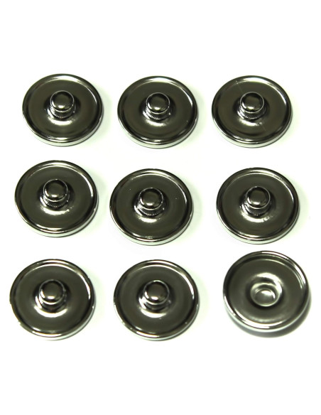 Bandeja Redonda Plana de Botón a Presión Todo en UNO 50pcs Bandeja Redonda Plana de Botón a Presión Todo en UNO 50pcs