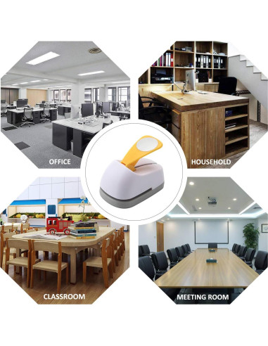 Perforadora de Palanca Manual Asperffort 2.5 cm Círculo