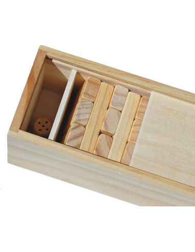 Libro de Invitados de Boda Personalizado WE Games - 54 Bloques de Madera