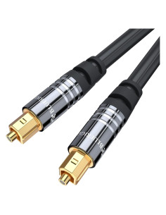 Cable de Audio Óptico Digital BlueRigger 15FT Toslink - Alta Calidad