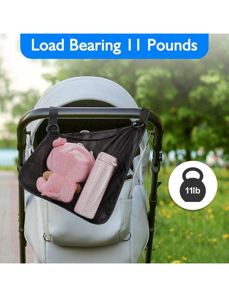 Bolsa Organizadora para Carriola Mom Cozy - 2 Piezas, Negro Bolsa Organizadora para Carriola Mom Cozy - 2 Piezas, Negro