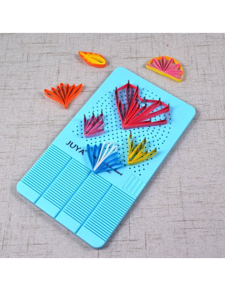 Tablero de Tejido Quilling JUYA con Almacenamiento y 30 Varillas Tablero de Tejido Quilling JUYA con Almacenamiento y 30 Varillas