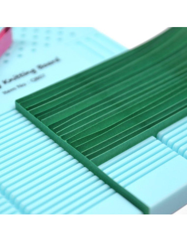 Tablero de Tejido Quilling JUYA con Almacenamiento y 30 Varillas
