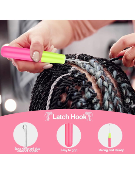 Juego de Herramientas para Extensiones de Cabello SWEET VIEW - 8 Piezas Juego de Herramientas para Extensiones de Cabello SWEET VIEW - 8 Piezas