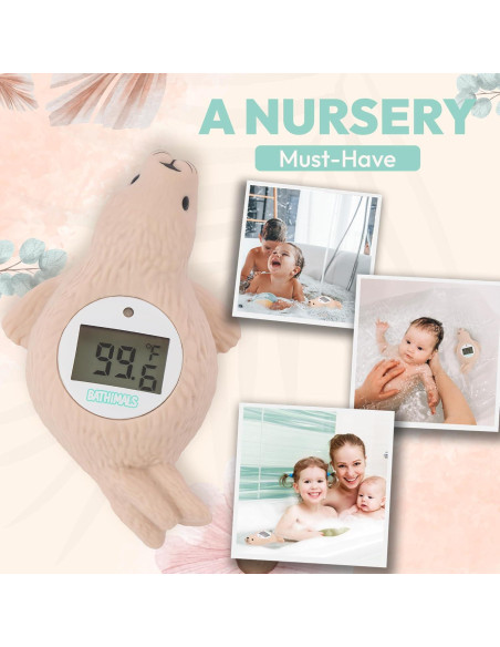 Termómetro de Baño para Bebés Beige Seal SB1 - Seguro y Flotante Termómetro de Baño para Bebés Beige Seal SB1 - Seguro y Flotante