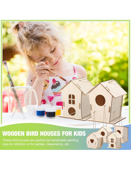 Kits de Casas para Aves de Madera DoubleFill - 100 Piezas Kits de Casas para Aves de Madera DoubleFill - 100 Piezas