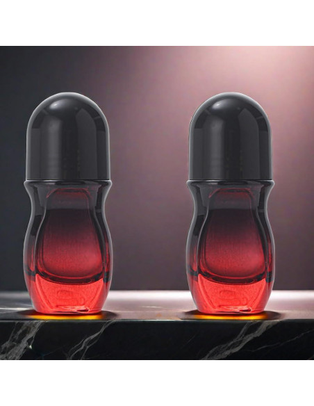 2 Botellas de Vidrio 30ml BFLCTTBD Roll-On A Prueba de Fugas 2 Botellas de Vidrio 30ml BFLCTTBD Roll-On A Prueba de Fugas