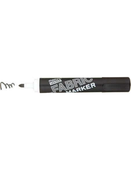 Marcador de Tela Uchida 622-C-1 Punta Ancha Negro 1 Cuenta Marcador de Tela Uchida 622-C-1 Punta Ancha Negro 1 Cuenta